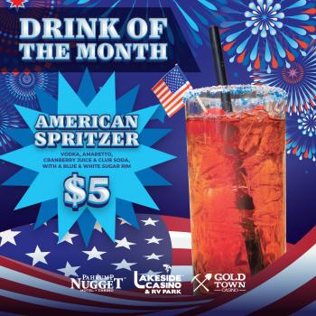 JULY DRINK OF THE MONTH