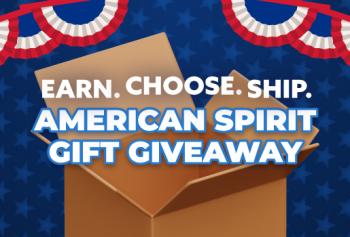 AMERICAN SPIRIT GIFT GIVEAWAY | EARN. CHOOSE. SHIP