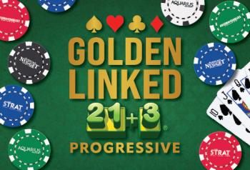 GOLDEN LINKED 21+3 PROGRESSIVE