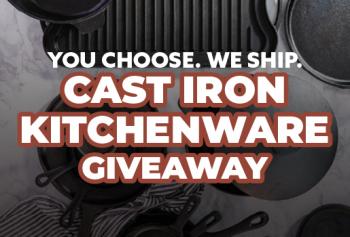 CAST IRON KITCHENWARE GIFT GIVEAWAY